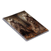 Victoriaans val verlaat Mode ontwerp Notitieboek (Rechterzijde)