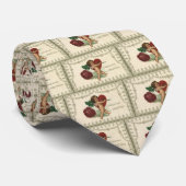  Victoriaans Valentijn Cherub, Roos en hart Stropdas (Opgerold)