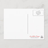 Victoriaans Valentijn De hartenkoningin Feestdagenkaart (Achterkant)