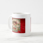 Victoriaans Valentijn De hartenkoningin Koffiemok (Voorkant links)