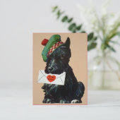  Victoriaans Valentijn Dog Briefkaart (Staand voorkant)