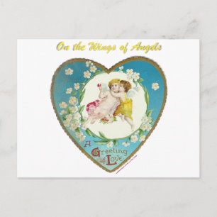 Victoriaans Valentijn op de Angels Gifts Feestdagenkaart