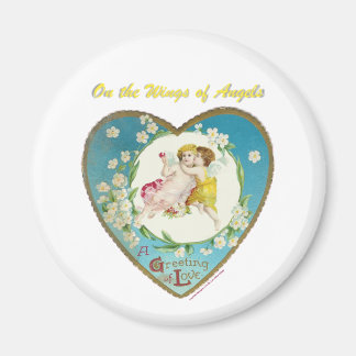 Victoriaans Valentijn op de Angels Gifts Magneet