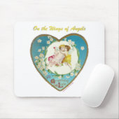 Victoriaans Valentijn op de Angels Gifts Muismat (Met muis)