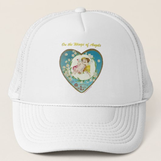 Victoriaans Valentijn op de Angels Gifts Trucker Pet (Voorkant)