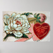 Victoriaans Valentijn Poster (Voorkant)