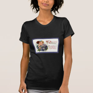 Victoriaans Valentijn "The Bliss of Kisses" cadeau T-shirt