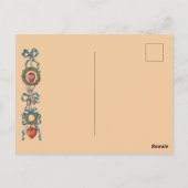  Victoriaans Valentijn van haar Briefkaart (Achterkant)