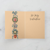  Victoriaans Valentijn van haar Kaart (Binnen)