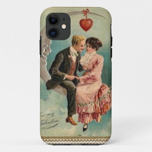 Victoriaans valentijnen Case-Mate iPhone case (Achterkant)