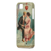 Victoriaans valentijnen Case-Mate iPhone case (Achterkant Links)