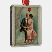 Victoriaans valentijnen metalen ornament (Rechts)