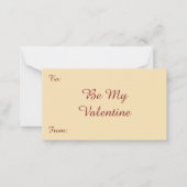  Victoriaans Valentijnsdag Angel Seamstress Notitiekaartje (Achterkant)