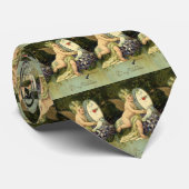  Victoriaans Valentijnsdag, Angel-Tortelduifjes Stropdas (Opgerold)