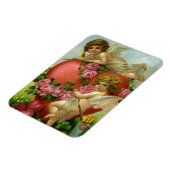  Victoriaans Valentijnsdag Angels Heart Roos Magneet (Linkerzijde)