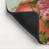  Victoriaans Valentijnsdag Angels Heart Roos Muismat (Hoek)