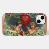  Victoriaans Valentijnsdag Angels in de hemel Case-Mate iPhone Case (Achterkant (horizontaal))