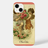  Victoriaans Valentijnsdag, Angels Rozen Case-Mate iPhone Case (Achterkant)