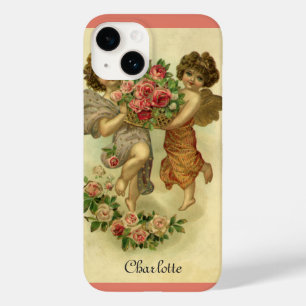  Victoriaans Valentijnsdag, Angels Rozen Case-Mate iPhone Case
