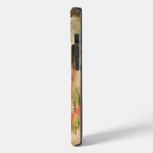 Victoriaans Valentijnsdag Cherub met hart Case-Mate iPhone Case (Achterkant / Links)