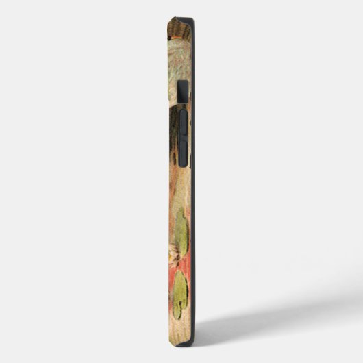 Victoriaans Valentijnsdag Cherub met hart Case-Mate iPhone Case (Achterkant / Links)