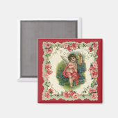  Victoriaans Valentijnsdag Cherub telefonisch Magneet (Voorkant / Achterkant)