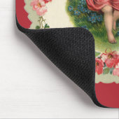  Victoriaans Valentijnsdag Cherub telefonisch Muismat (Hoek)