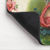  Victoriaans Valentijnsdag Cherub telefonisch Muismat (Hoek)