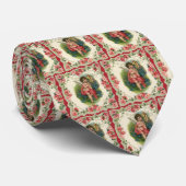  Victoriaans Valentijnsdag Cherub telefonisch Stropdas (Opgerold)