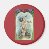  Victoriaans Valentijnsdag, Cupid's Message Magneet (Voorkant)