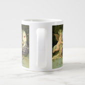 Victoriaans Valentijnsdag,  Engel Tortelduifjes Grote Koffiekop (Achterkant)