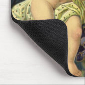 Victoriaans Valentijnsdag,  Engel Tortelduifjes Muismat (Hoek)