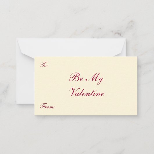 Victoriaans Valentijnsdag,  Engel Tortelduifjes Notitiekaartje (Achterkant)