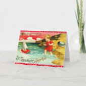 Victoriaans Valentijnsdag Kaart (Voorkant)