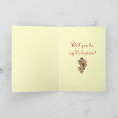 Victoriaans Valentijnsdag Kaart (Binnen)