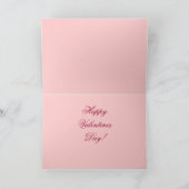 Victoriaans Valentijnsdag Kaart (Binnen)