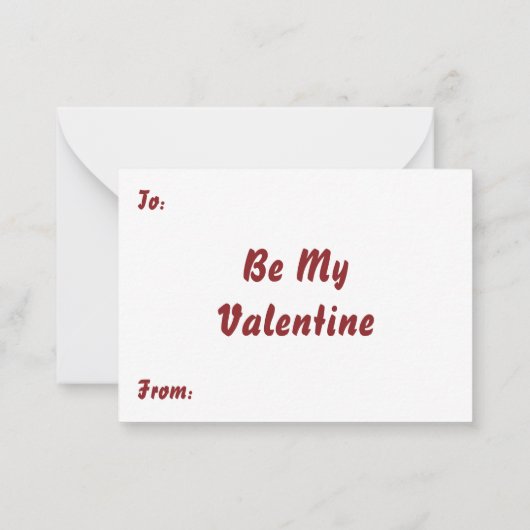  Victoriaans Valentijnsdag Kind met Rozen Notitiekaartje (Achterkant)