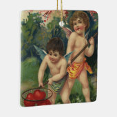 Victoriaans Valentijnsdag, liefdesaanbod Keramisch Ornament (Rechts)