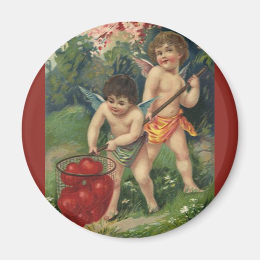  Victoriaans Valentijnsdag, liefdesaanbod Magneet (Voorkant)