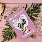 Victoriaans Valentijnsdag van het Hart Floral Wife