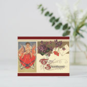  Victoriaans Valentijnsdag voor mijn kind Feestdagenkaart (Staand voorkant)