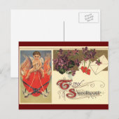  Victoriaans Valentijnsdag voor mijn kind Feestdagenkaart (Voorkant / Achterkant)