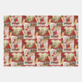 Victoriaans Valentijnse Inpakpapier Vel (Voorkant 2)