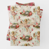  Victoriaans Valentijnse  Inpakpapier Vel (In situ)