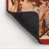 Victoriaans Valentijnse Muismat (Hoek)