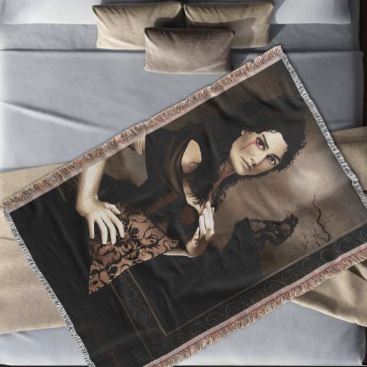 Victoriaans Vampier Weerwolf Deken