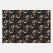 Victoriaans Vampier Weerwolf Inpakpapier Vel (Voorkant 3)