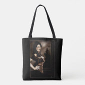 Victoriaans Vampier Weerwolf Tote Bag (Achterkant)