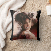 Victoriaans Vampire Lady Throw Cushion Kussen (Deken)