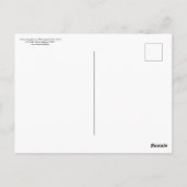 Victoriaans van een dop voorzien briefkaart (Achterkant)